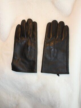 100% leather Hot Paws Men's L gloves
